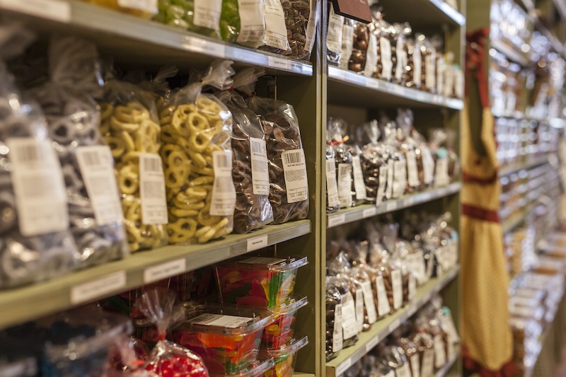 candy shelf