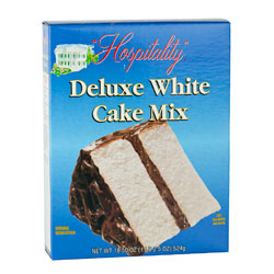 white cake mix