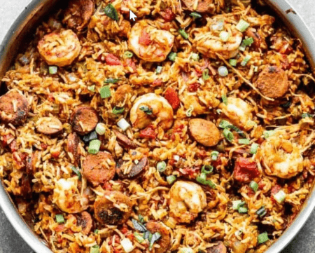 Jambalaya Skillet Meal - What’s Cookin’
