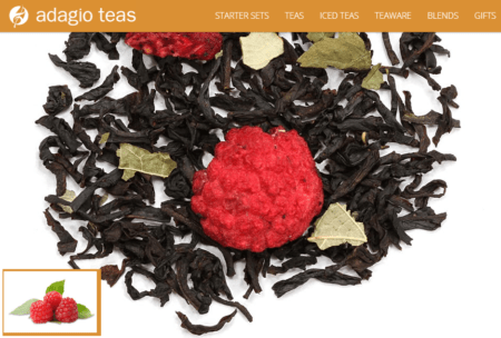Raspberry Black Tea Loose .15lb