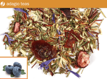 Green Rooibos Blueberry Herbal Tea Loose .15lb